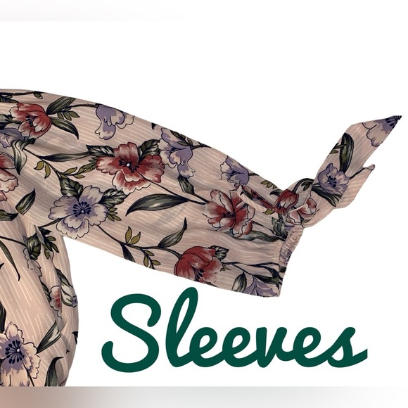 As U Wish Women’s Dress Floral Pattern SZ M - Picture 4 of 5